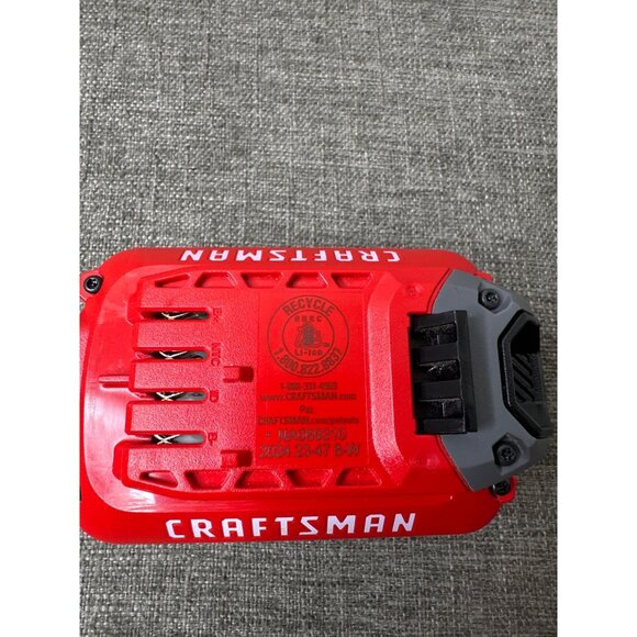 Genuine Craftsman V20 4.0Ah Lithium Ion Battery & Charger Set - Picture 5 of 6